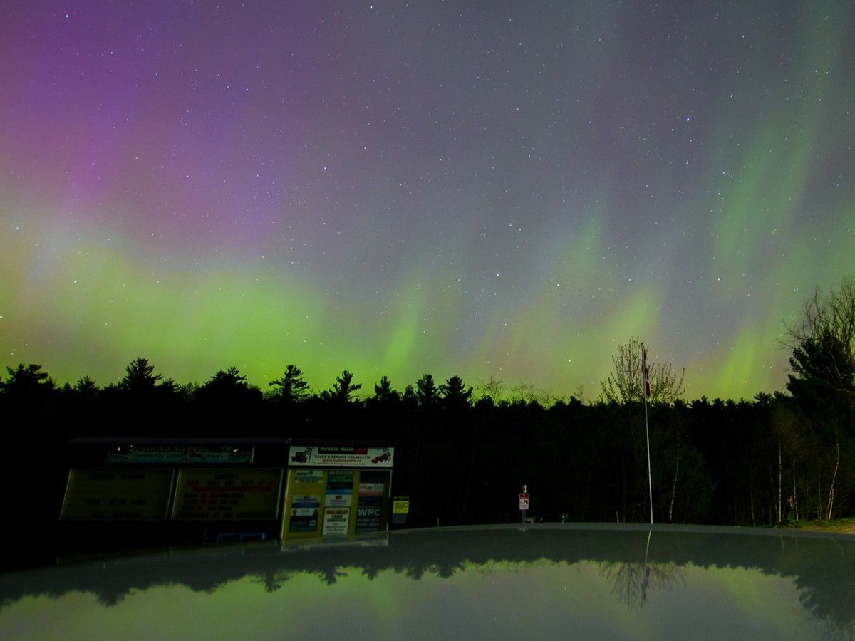  The Canadian Space Agency says anyone can catch a glimpse of the northern lights given the right conditions.