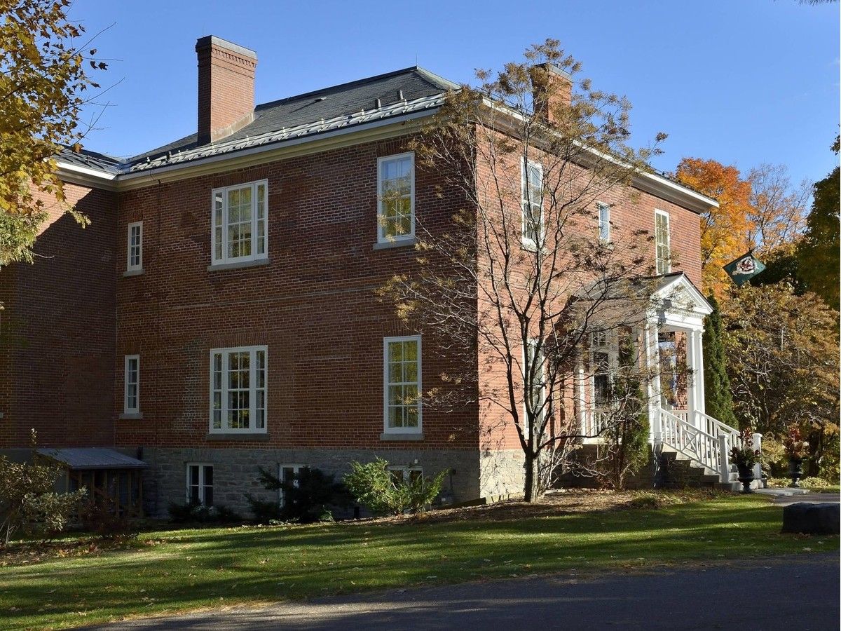  Rideau Cottage, seen in a 2015 file photo, is a two-story brick home on the grounds of Rideau Hall.