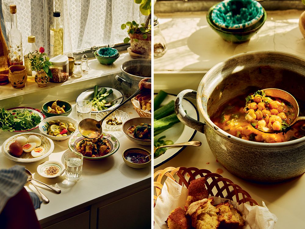 Lablabi Party, chickpeas and toast