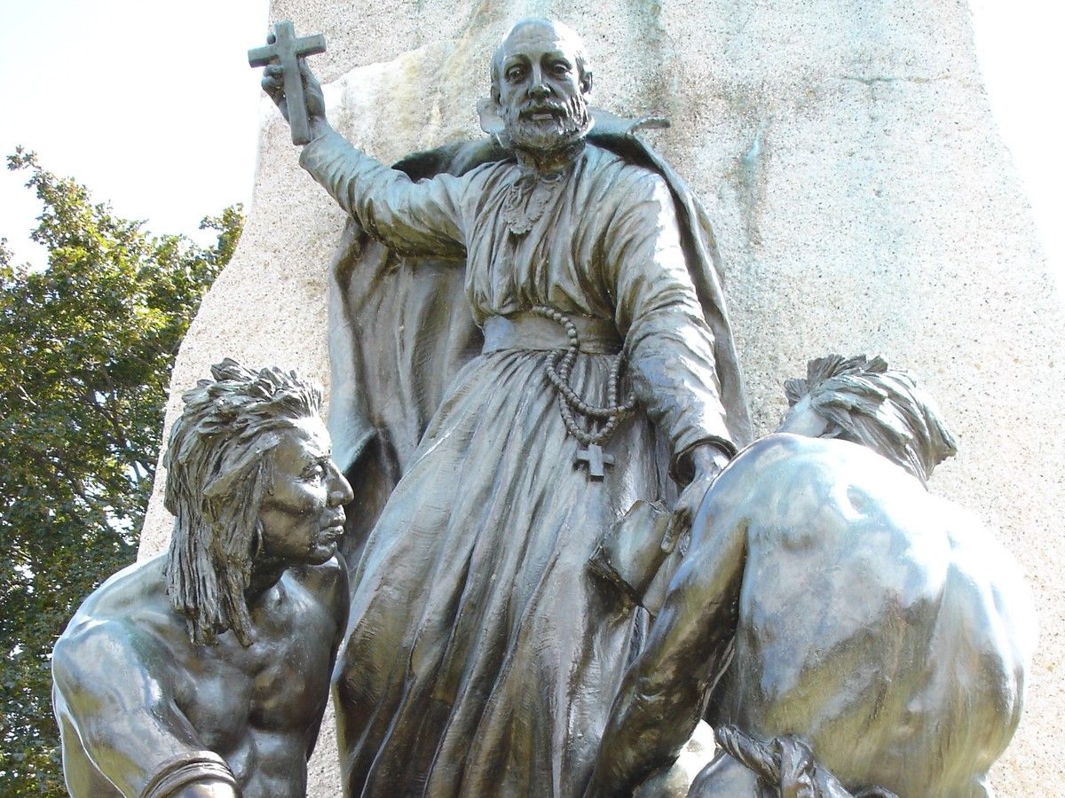 a statue
