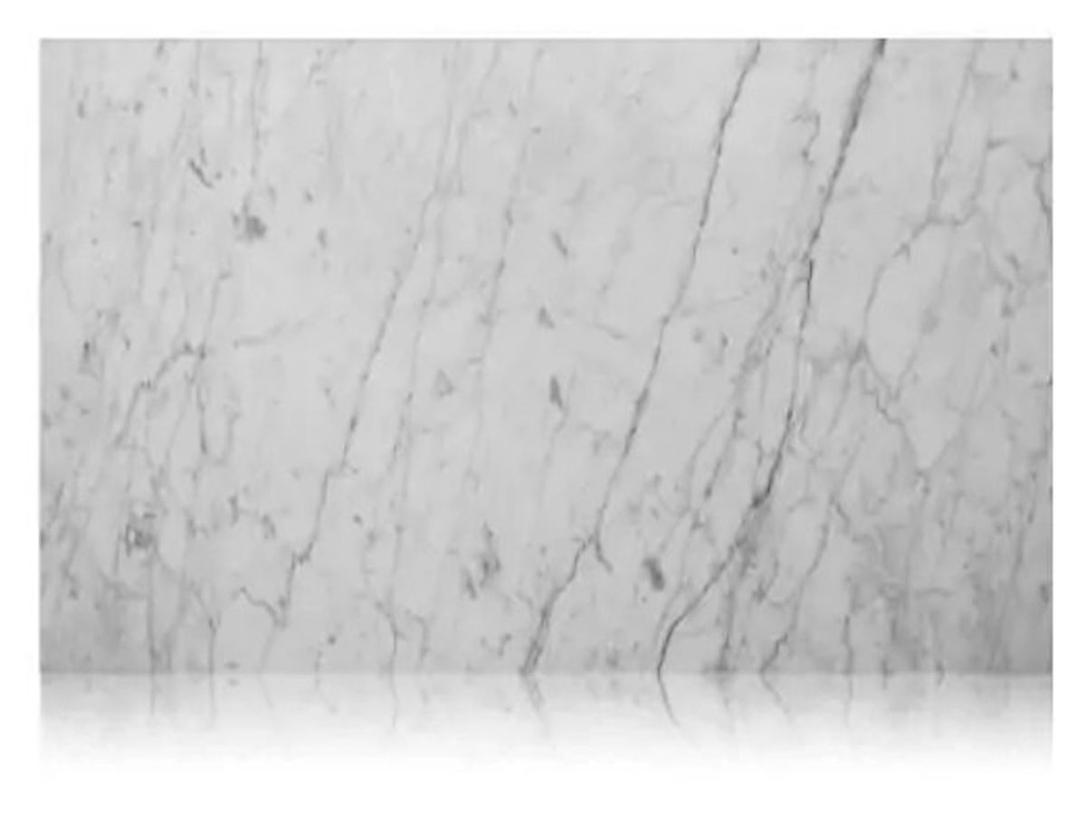 This classic, entry-priced marble will endure the test of time. Prices go up as the slab gets whiter, so start with the slab you can afford and choose paint from there. Bianco Carrera slab, price on request, Ciot.com.