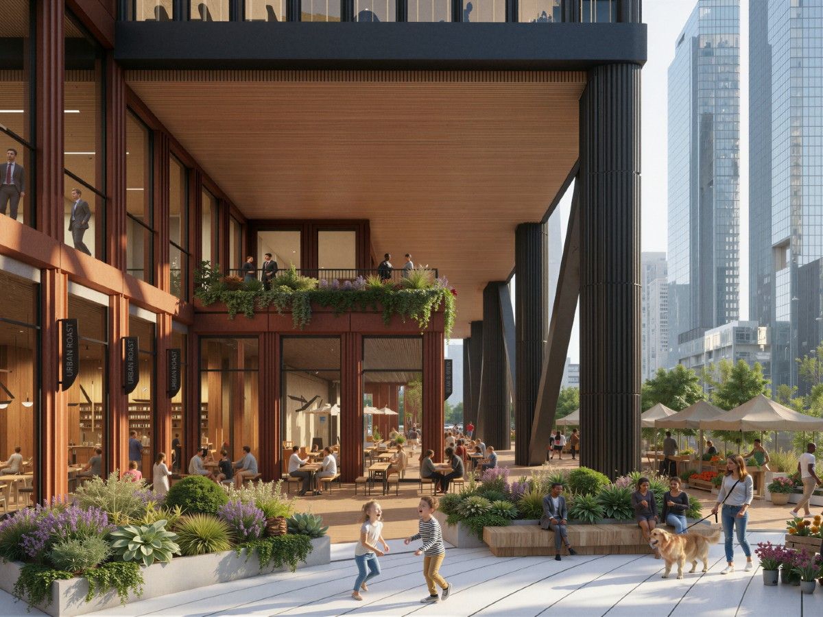 Toronto Rail Yards will include office and retail space, and two childcare centres.