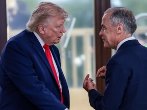 Trump and Carney