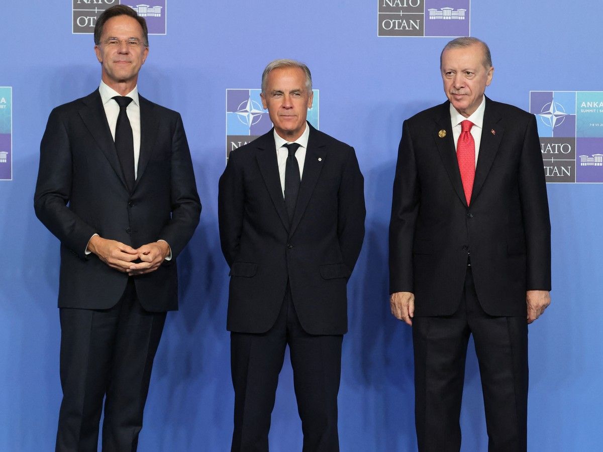 Mark Rutte, Recep Tayyip Erdogan, Mark Carney