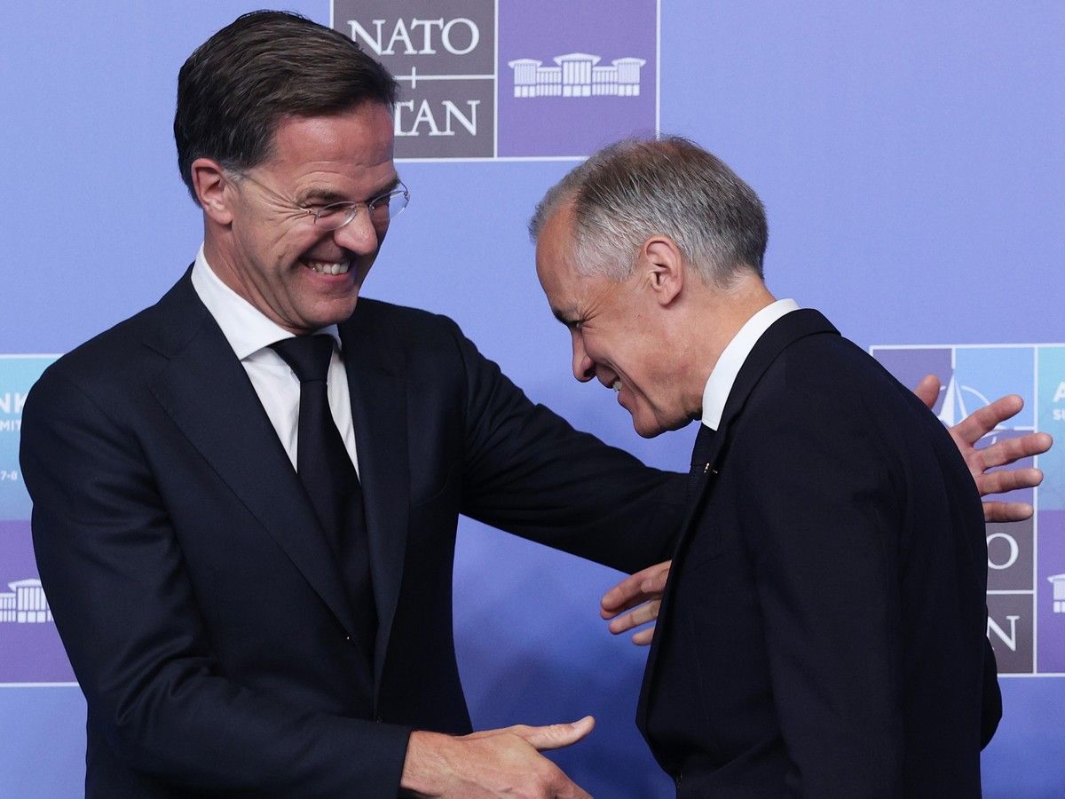 Mark Rutte and Mark Carney