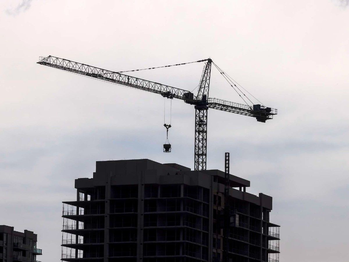 A number of GTA condo units are under construction and heading toward a market that has largely stopped absorbing them.