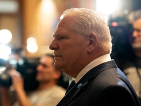 Ontario Premier Doug Ford at Queen's Park on June 10, 2026.