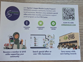 Barakah.com promotional material available at LIT convention in Laval, QC, on July 26, 2026.