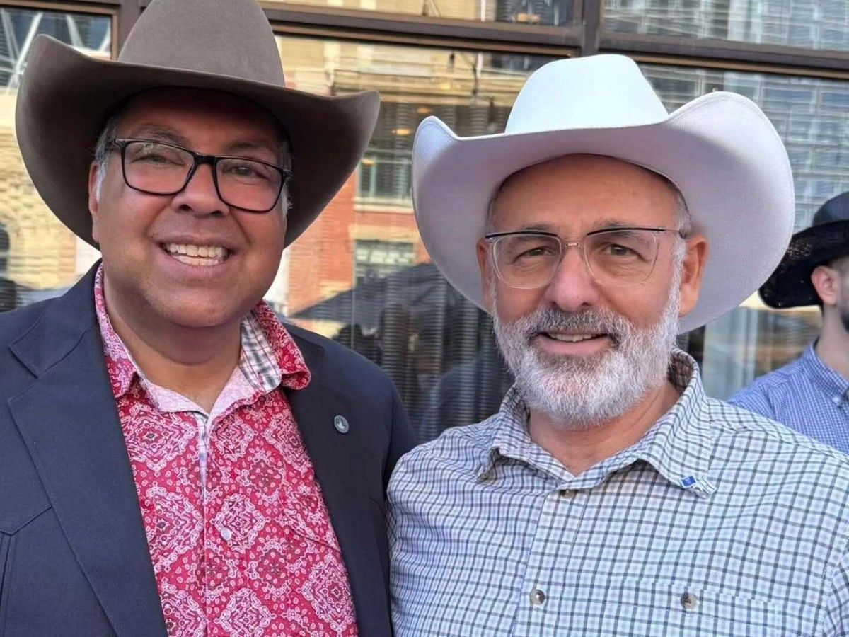 Naheed Nenshi and Iddo Moed.