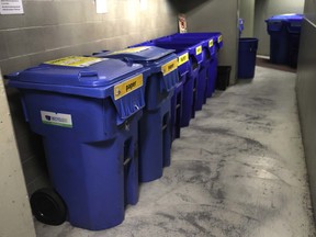 Recycling bins