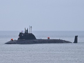 Russian nuclear-powered submarine Kazan in 2024
