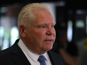 Close up of Doug Ford