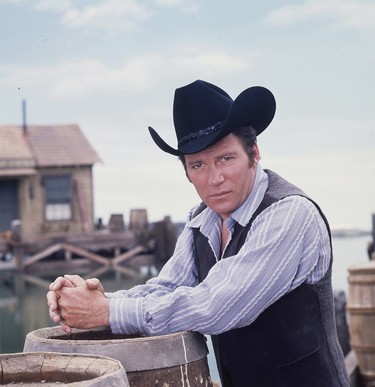 William Shatner poses for a portrait while taping TV's Barbary Coast on July 2, 1975.