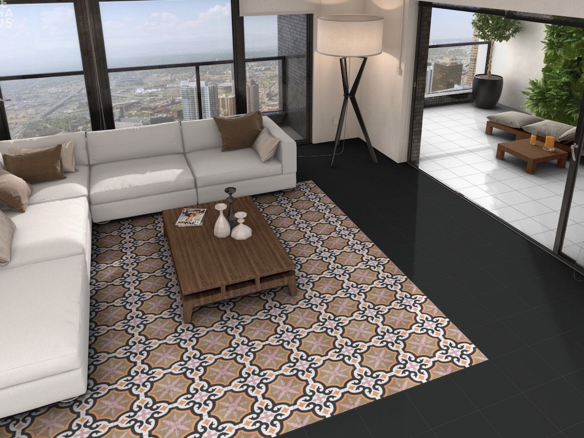 Interior design: A new angle on tile