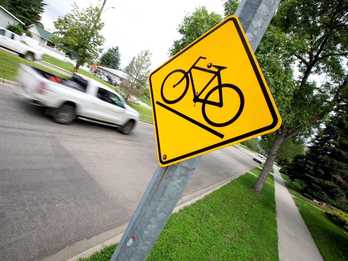 Motorists make their way north along 50 Street near 108A Avenue, in Edmonton Wednesday July 8, 2026.