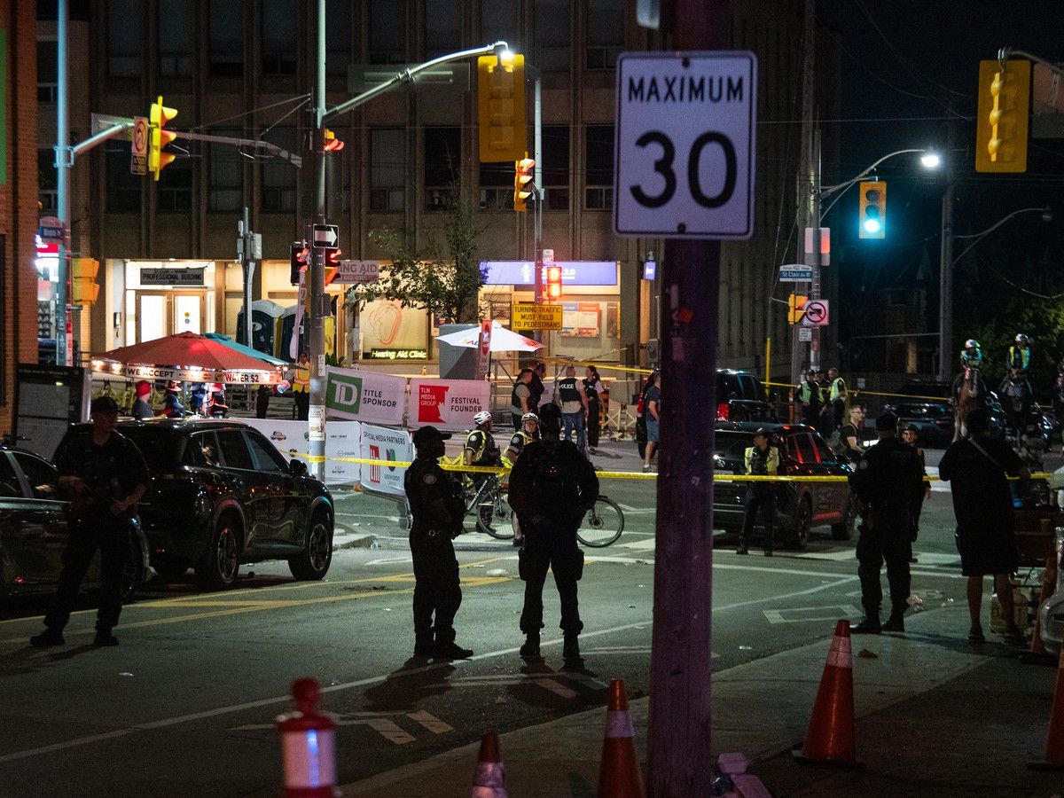 Toronto police charge two 18-year-olds with murder for shooting deaths during Salsa on St. Clair festival
