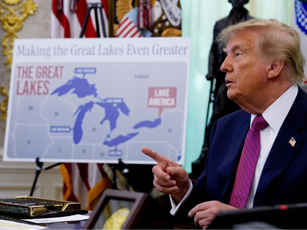 Trump has ‘reached out’ to Apple about renaming Lake Ontario on its maps