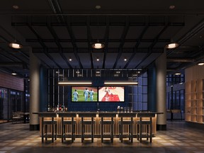 Marlow’s amenities include an indoor basketball court, a sports lounge with multi-sport simulators, wellness centre with sauna and cold plunge, pet spas, rooftop and indoor pools, outdoor terraces, lounges, entertainment kitchens, karaoke rooms, screening rooms and co-working spaces.