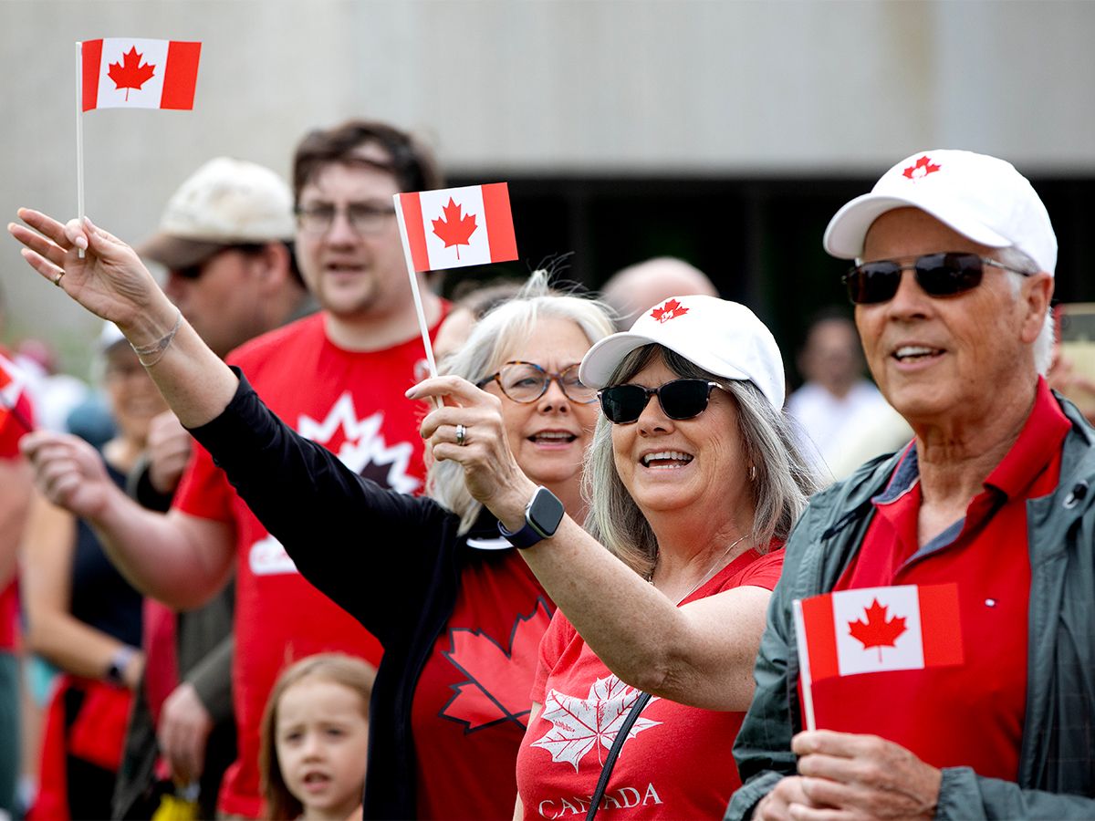 Edmontonians celebrate Canada Day