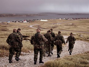 Group of soldiers.