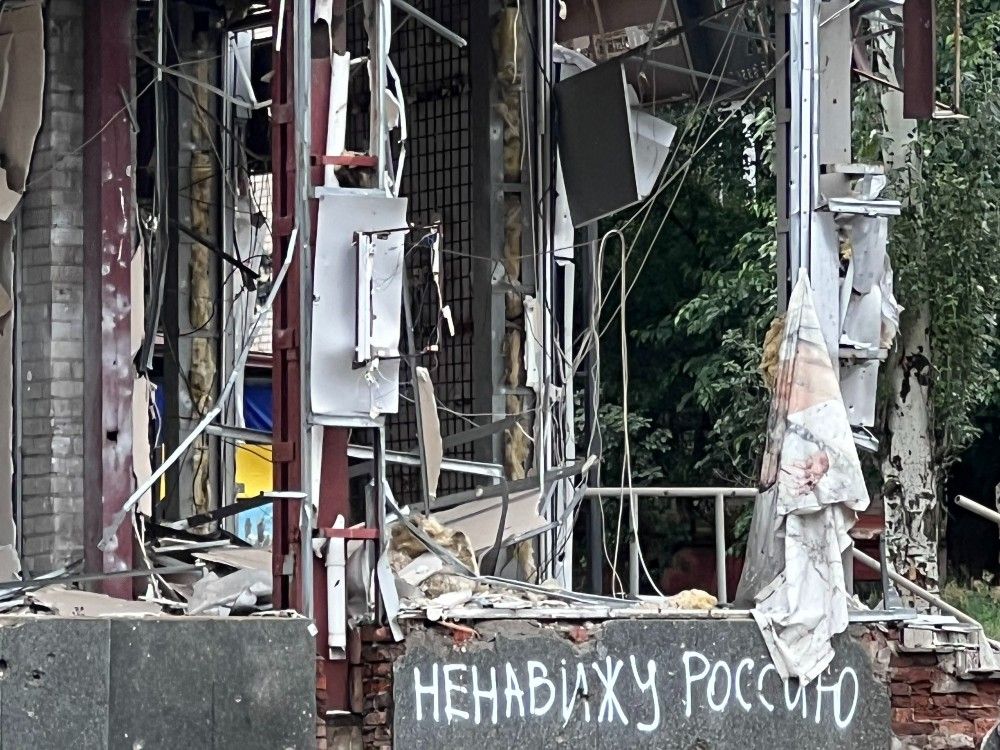  You can hear the war constantly in Kramatorsk, which together with nearby Sloviansk is holding the line against Russia’s efforts to capture the whole of the Donbas.