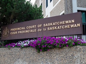 A courthouse sign.