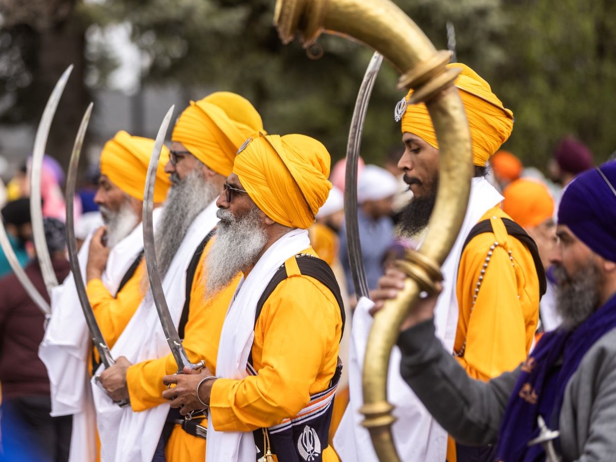 Thousands turned out for the Nagar Kirtan Parade in northeast Calgary on Saturday, May 9, 2026 to mark Vaisekhi.