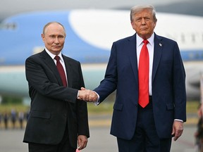 Vladimir Putin and Donald Trump.