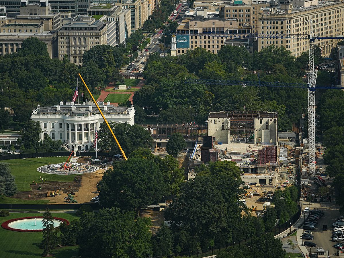 Trump ballroom construction can continue amid legal challenges, U.S. Supreme Court rules