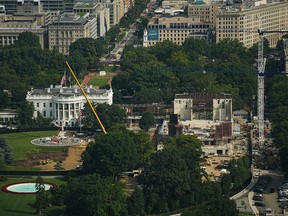 White House construction.