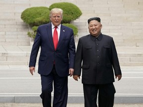 Trump and Jim Jong Un