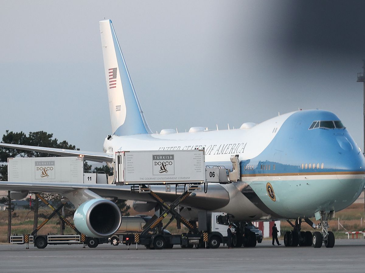 Video shows how Trump snuck out of Turkey using a catering truck