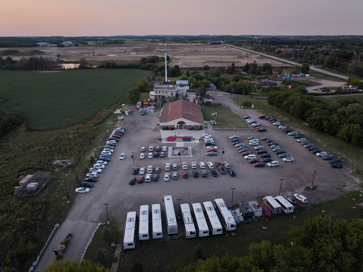  The Miracle Arena Church property in Vaughan, Ont. as seen on Aug. 11 2026.