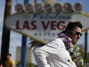 Elvis impersonator Mark Rumpler