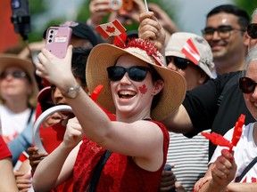 Happy Canadians.