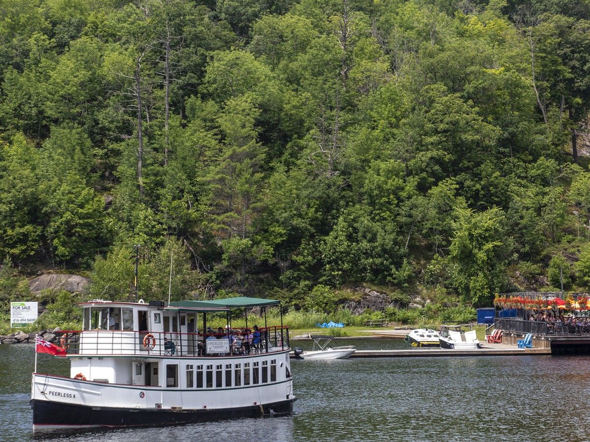 Port Carling, Ont., in July 24, 2023. Port Carling, Ont., in July 24, 2023.