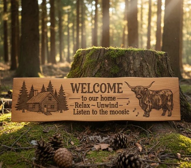 wood sign