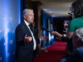 Finance Minister François-Philippe Champagne