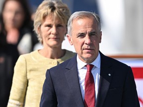 Mark Carney and his wife, Diana Fox Carney