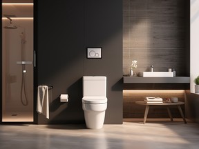 Multi-functional in nature and sleek in design, the new modern toilet offers a number of ‘life-changing’ features including hygiene-friendly automatic opening and closing, ultra-violet disinfection systems, and seat-warming and spray-oscillating capabilities. All can be controlled via a remote.