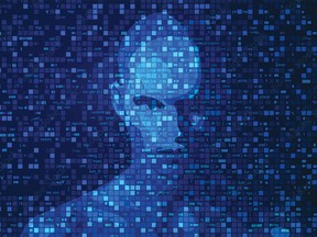 AI human form illustration.