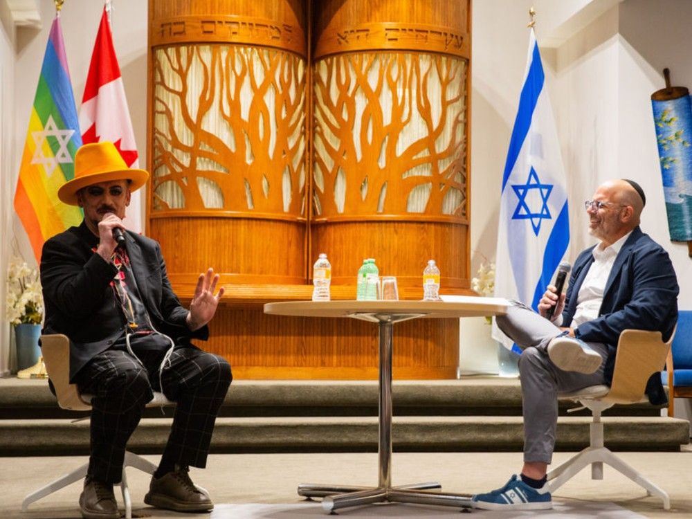 Rabbi Dan Moskovitz chats with singer-songwriter Boy George about his support for Jewish people and Israel.