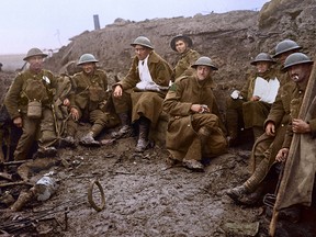 WW1 soldiers.