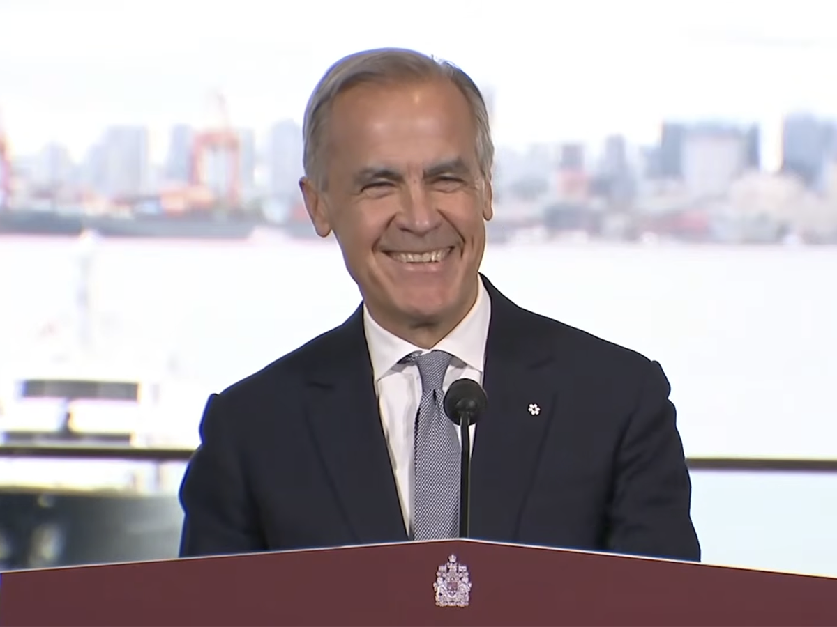 Carney laughs off Trump trade adviser telling Canadian lobbyists to ‘get the hell out’ of U.S.