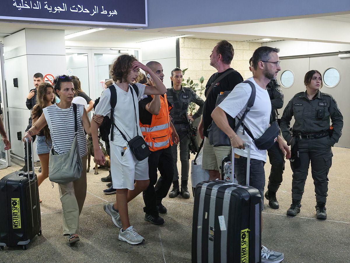 Airline passengers.