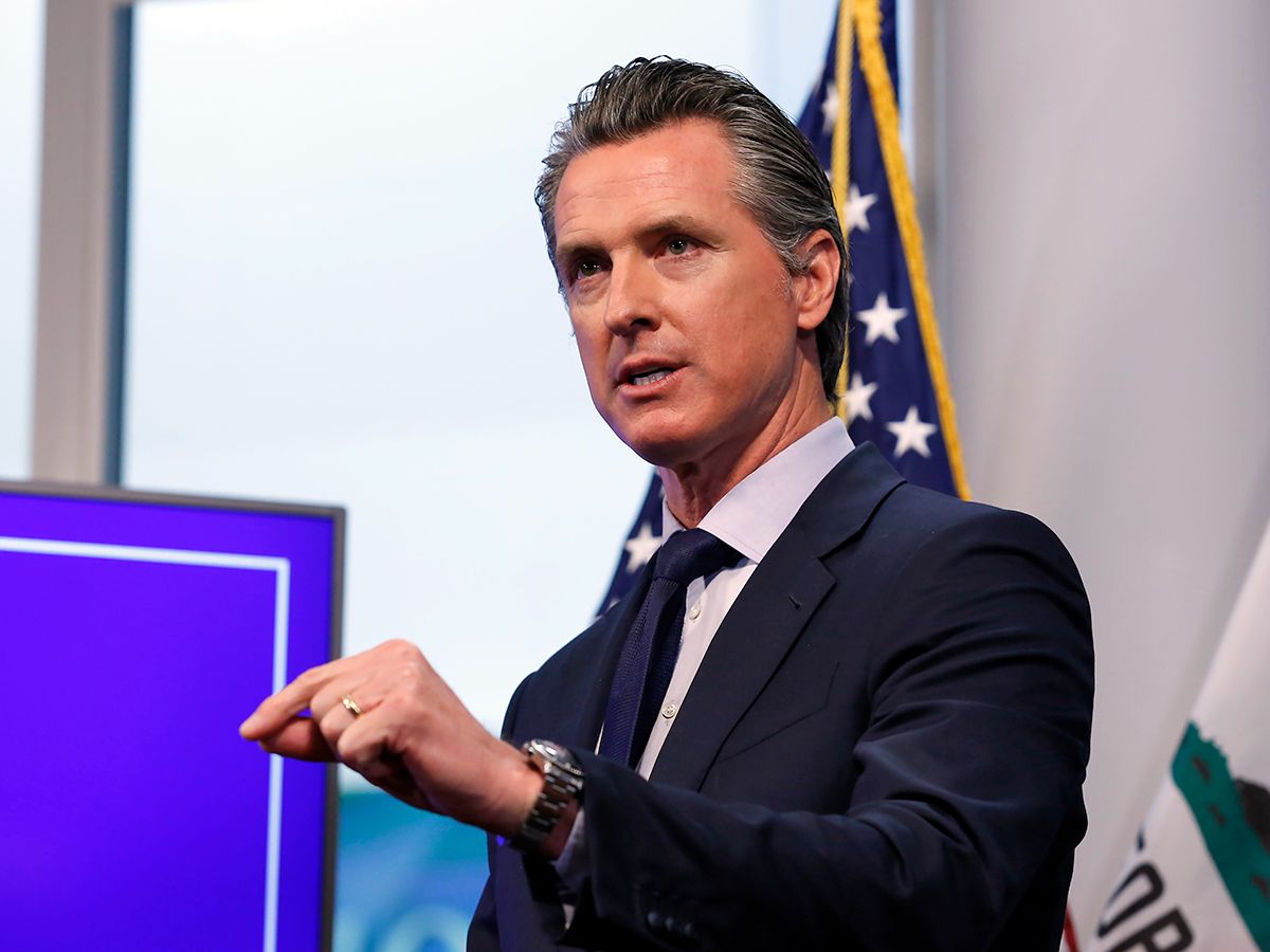 Gavin Newsom.