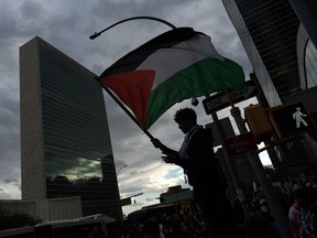 Gaza protest UN
