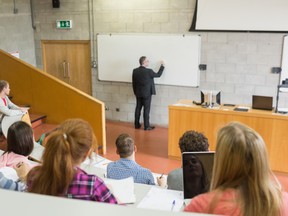 University lecture