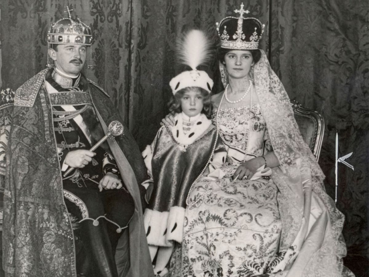 Emperor Karl I (Charles I), the last emperor of Austria-Hungary, and Empress Zita
