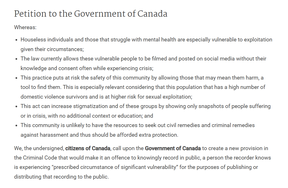 House of Commons petition